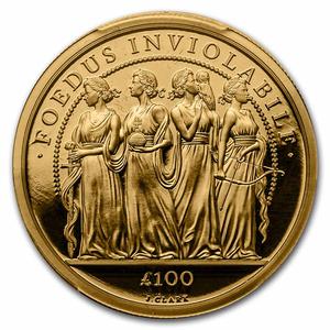 Alderney / Gold Ounce 2022 Four Graces - obverse photo