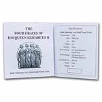 Gold Ounce 2022 Four Graces: Photo Coin, Alderney, Gold Ounce 2022 Four Graces / thumbnail