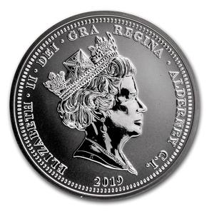Alderney / Silver Ounce 2019 Puffin - obverse photo