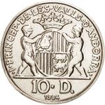 Ten Diners 1984: Photo Coin, Andorra, Ten Diners 1984 / thumbnail
