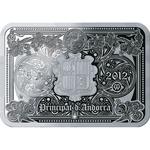 Silver Half Ounce 2013 The Raising of Lazarus: Photo Coin, Andorra, Silver Half Ounce 2013 The Raising of Lazarus / thumbnail