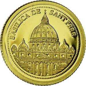 Andorra / One Diner 2008 Basilica - obverse photo
