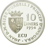 Ten Diners 1994: Photo Coin, Andorra, Ten Diners 1994 / thumbnail