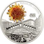 Silver Two Ounces 2014 Rialto Bridge: Photo Coin, Andorra, Silver Two Ounces 2014 Rialto Bridge / thumbnail