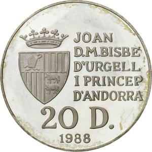Andorra / Twenty Diners 1988 Skating - reverse photo