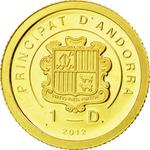 One Diner 2012 Pare Pio: Photo Coin, Andorra, One Diner 2012 Pare Pio / thumbnail