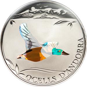 Andorra / One Diner 2012 Northern Shoveler - reverse photo