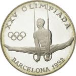 Twenty Diners 1988 Gymnastics: Photo Coin, Andorra, Twenty Diners 1988 Gymnastics / thumbnail