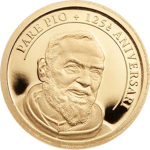Andorra / One Diner Gold 2012 Pare Pio - reverse photo