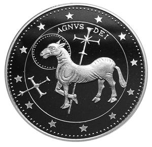 Andorra / Ten Diners 1995 Agnvs Dei - reverse photo