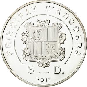 Andorra / Five Diners 2011 - reverse photo