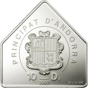 Andorra / Ten Diners 2007 Nadal - obverse photo