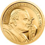 Gold Half Gram 2011 Beatification of John Paul II: Photo Coin, Andorra, Gold Half Gram 2011 Beatification of John Paul II / thumbnail