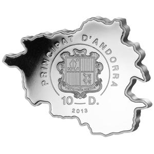 Andorra / Silver Ounce 2013 Andorra Wildlife - Squirrel - obverse photo