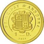 One Diner 2011 Napoleon: Photo Coin, Andorra, One Diner 2011 Napoleon / thumbnail