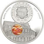 Silver Two Ounces 2014 Rialto Bridge: Photo Coin, Andorra, Silver Two Ounces 2014 Rialto Bridge / thumbnail