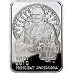 Silver Ounce 2010 John Paul II: Photo Coin, Andorra, Silver Ounce 2010 John Paul II / thumbnail
