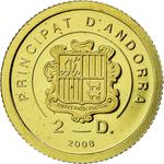 One Diner 2008 Napoleon: Photo Coin, Andorra, One Diner 2008 Napoleon / thumbnail