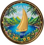 Anguilla / Gold Ounce 2024 Regatta / Coloured Proof - reverse photo