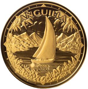Anguilla / Gold Ounce 2024 Regatta - reverse photo