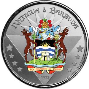 Antigua and Barbuda / Silver Ounce 2022 Coat of Arms of Antigua and Barbuda
