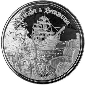 Antigua and Barbuda / Silver Ounce 2023 Rum Runner - reverse photo