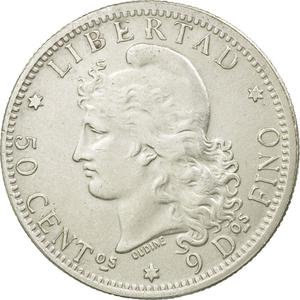 Argentina / Fifty Centavos 1883 - reverse photo
