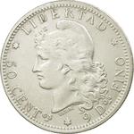 Argentina / Fifty Centavos 1883 - reverse photo