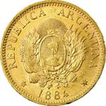 Argentina / Argentino 1884 - obverse photo