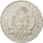 One Peso 1883: Photo Coin, Argentina, One Peso 1883 / thumbnail