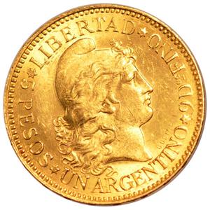 Argentina / Argentino 1888 - obverse photo