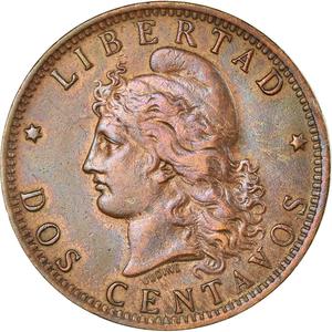 Argentina / Two Centavos 1891 - reverse photo