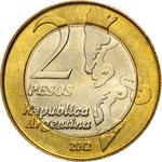 Two Pesos 2012 Malvinas: Photo Coin, Argentina, Two Pesos 2012 Malvinas / thumbnail