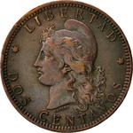 Two Centavos 1895: Photo Coin, Argentina, Two Centavos 1895 / thumbnail