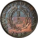 One Real 1840 Buenos Aires: Photo Coin, Argentina, One Real 1840 Buenos Aires / thumbnail