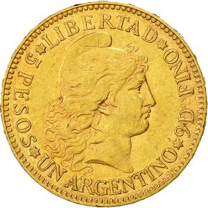 Argentina / Argentino 1887 - obverse photo