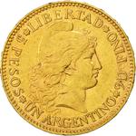 Argentino 1887: Photo Coin, Argentina, Argentino 1887 / thumbnail