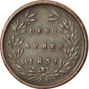 Argentina / Half Real 1831 Buenos Aires - obverse photo
