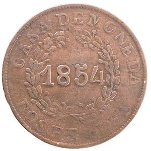 Argentina / Two Reales 1854 Buenos Aires - obverse photo