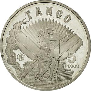 Argentina / Five Pesos 2013 Silver - reverse photo