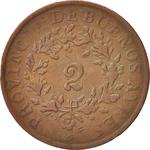 Two Reales 1855 Buenos Aires: Photo Coin, Argentina, Two Reales 1855 Buenos Aires / thumbnail