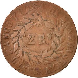 Argentina / Two Reales 1860 Buenos Aires - obverse photo