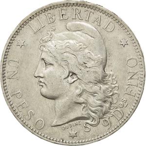 Argentina / One Peso 1883 - obverse photo