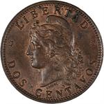 Two Centavos 1894: Photo Coin, Argentina, Two Centavos 1894 / thumbnail