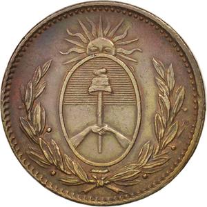 Argentina / One Decimo 1823 Buenos Aires - obverse photo