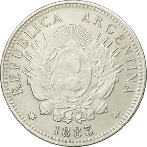 Argentina / Fifty Centavos 1883 - obverse photo