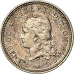 Twenty Centavos 1882: Photo Coin, Argentina, Twenty Centavos 1882 / thumbnail