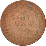 Two Reales 1860 Buenos Aires: Photo Coin, Argentina, Two Reales 1860 Buenos Aires / thumbnail