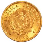 Argentino 1888: Photo Coin, Argentina, Argentino 1888 / thumbnail