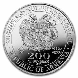 Armenia / Silver Half Ounce 2023 Noah’s Ark - obverse photo